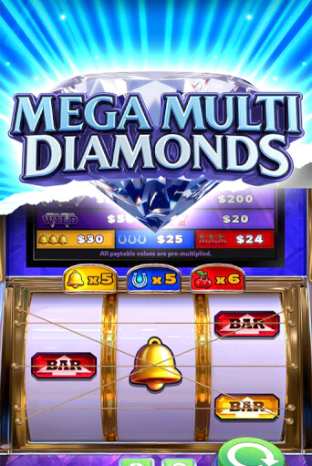 Демо игра Mega Multi Diamonds играть онлайн | Casino X Online бесплатно